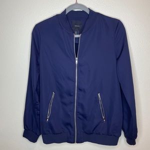 Navy Bomber Jacket